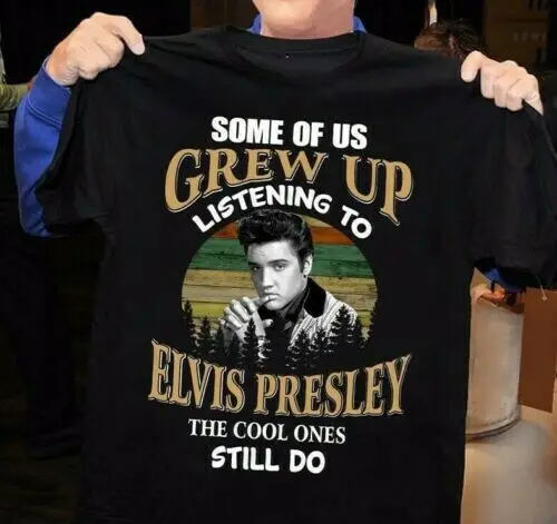 

Elvis Presley The Cool One Still Do Cotton Black S-3XL Shirt