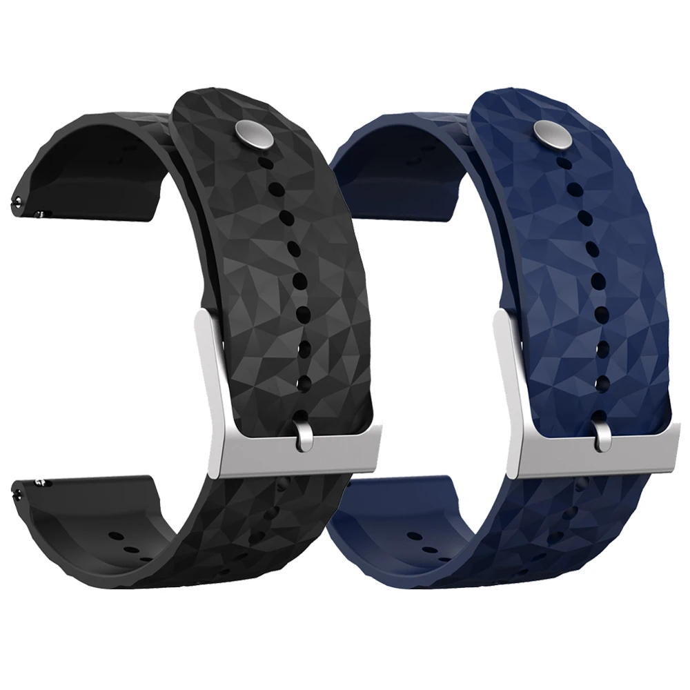 Силиконовый ремешок для Suunto 7 9 Baro D5 Spartan