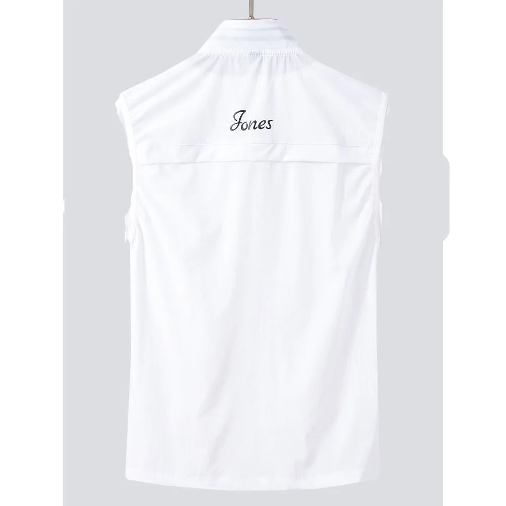 Men's Golf Wear 2023 New Golf Man Clothes Jacket Super Light Sleeveless Ice silk Tops Golf Vest Windbreak Golf Waistcoat male