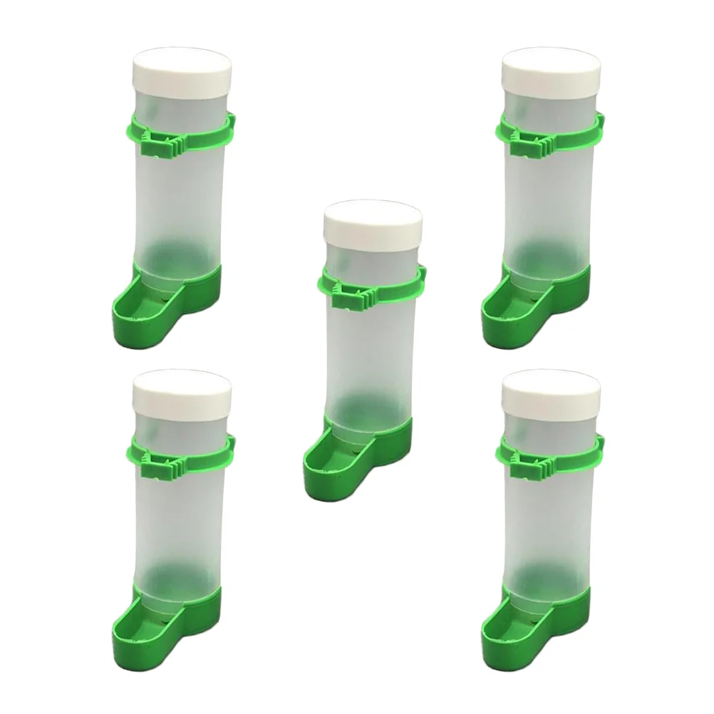 

Bird Water Feeder Automatic Poultry Dispenser Waterer Container Chicken Drinker Feedersjug Wild Stand Small Cage Hummingbird