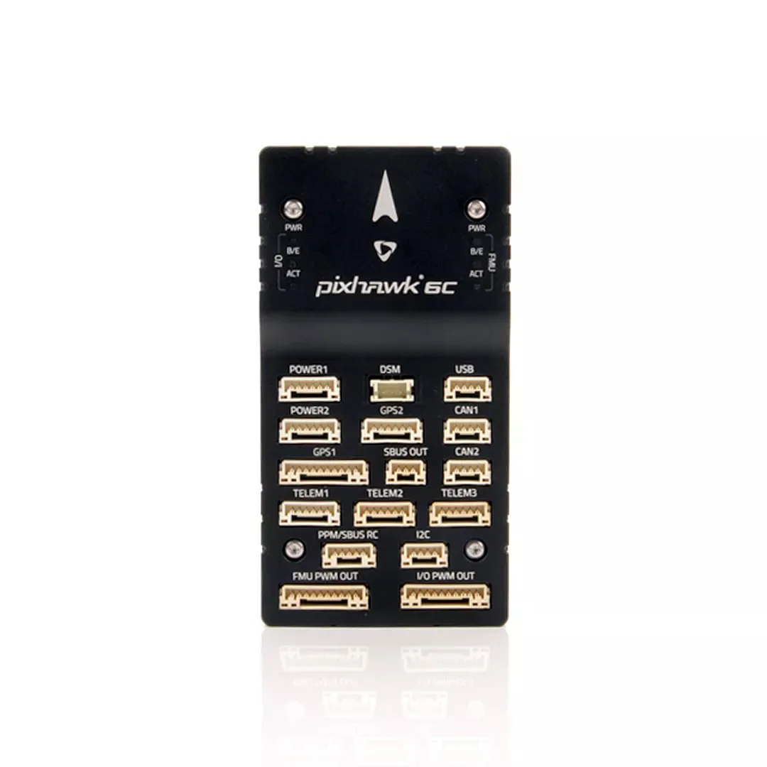 Контроллер полета Holybro Pixhawk 6C Autopilot H743 (алюминиевый чехол) PM02 / PM07 силовой модуль M8N