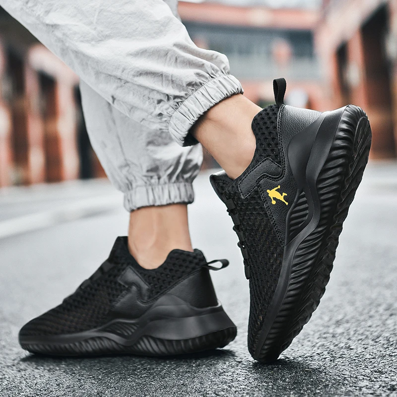 Men Running Shoes Breathable Sneakers Men Casual Shoes Athletic Fitness Training Footwear Men Hard-Wearing Zapatillas Hombre