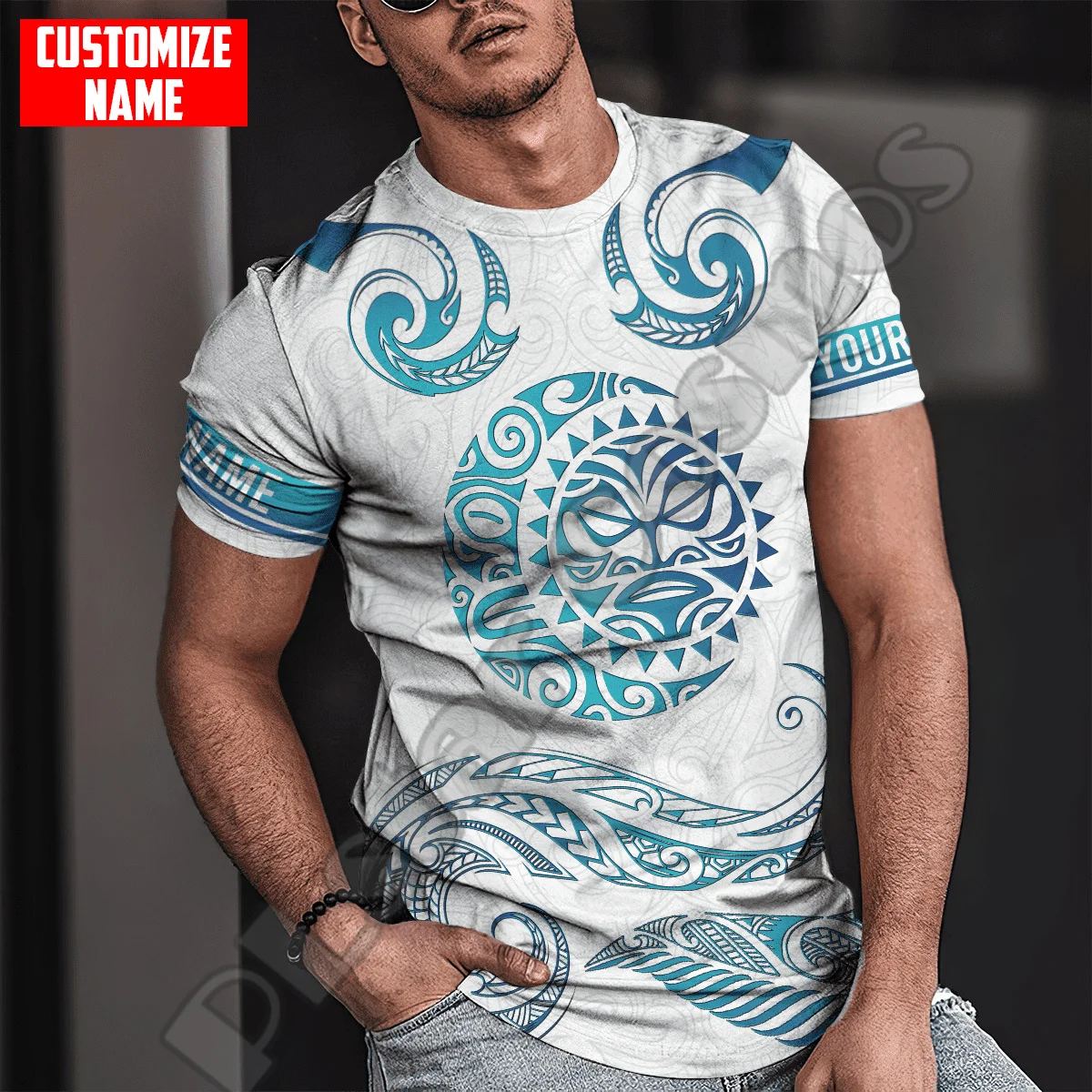 

Custom Name New Zealand Maori Aotearoa Tattoo Retro 3DPrint Summer Men/Women Harajuku Casual Funny Tee T-Shirts Short Sleeves X7