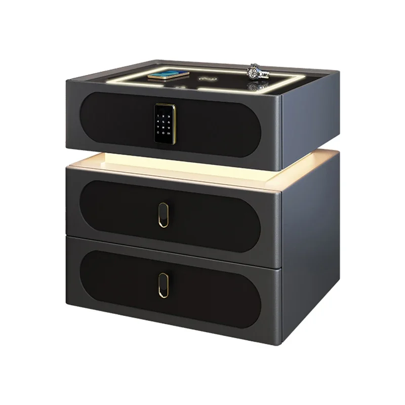 Прикроватный столик в скандинавском стиле дизайнерская круглая ночная тумбочка