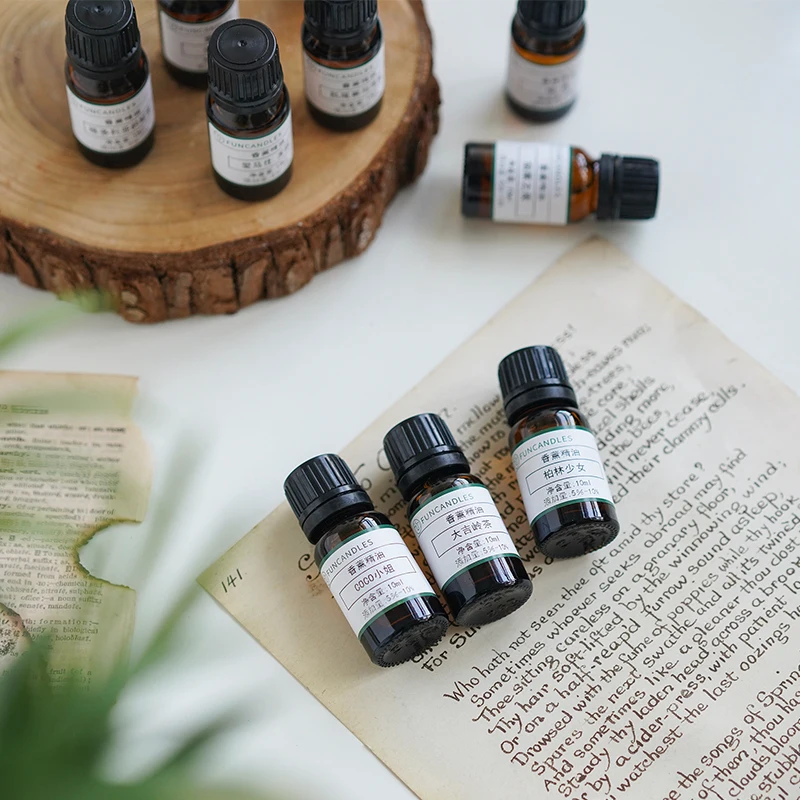 

10ML Essential Oils for Candle Making Material Vegetation & Flower Flavor Oil-soluble Aromatizante Para Velas Parfum Pour Bougie