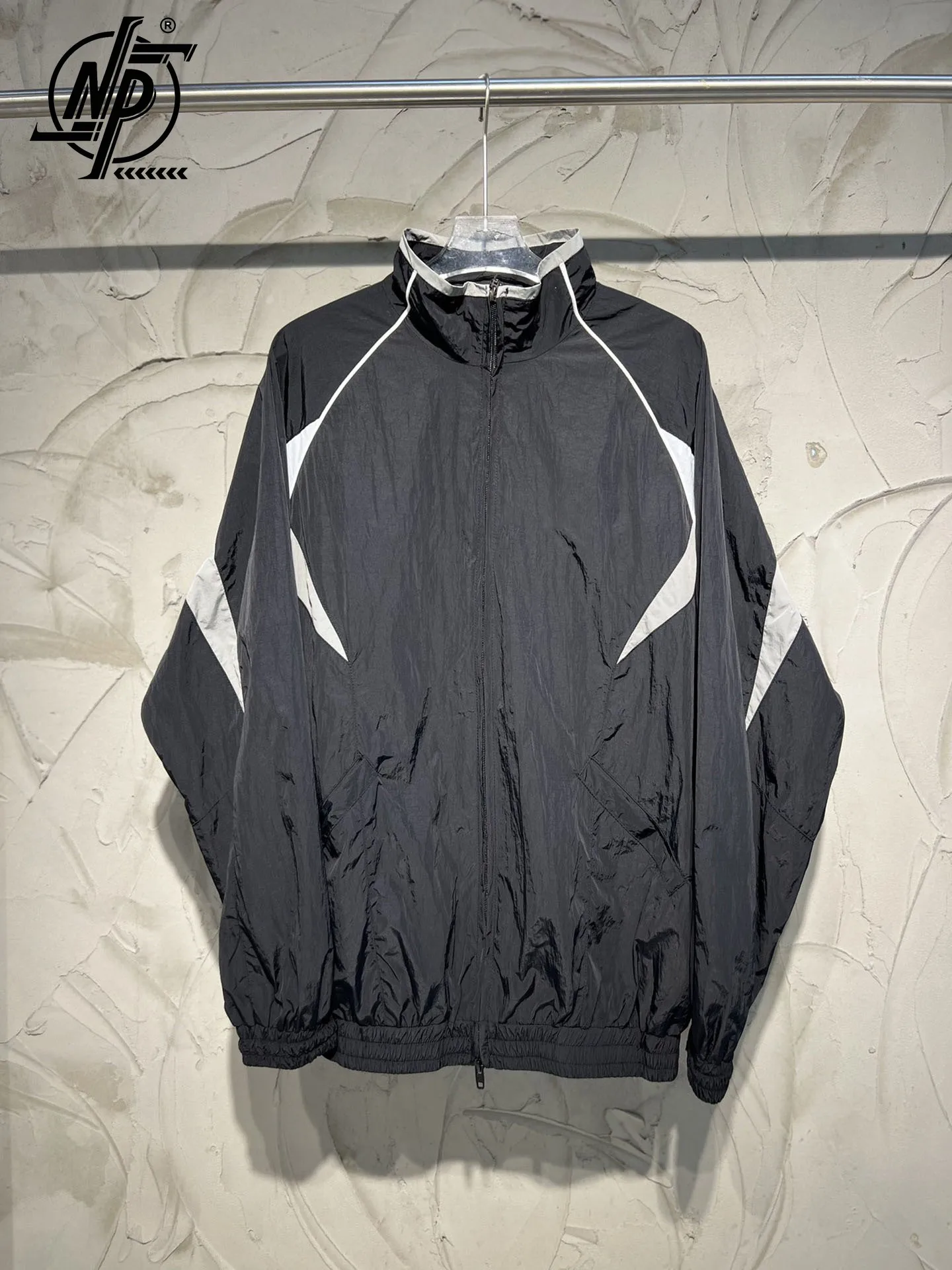 

Оригинальный дизайн для мужчин и женщин, Повседневная Лоскутная ветровка с буквенной вышивкой, весеннее пальто, Высококачественная спортивная куртка 2023