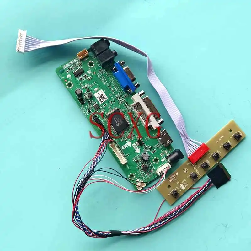 

Для LTN133AT23 LTN133AT27 плата контроллера экрана ноутбука, VGA DVI 40 Pin LVDS DIY Kit 13,3 "1366*768 HDMI-Совместимость