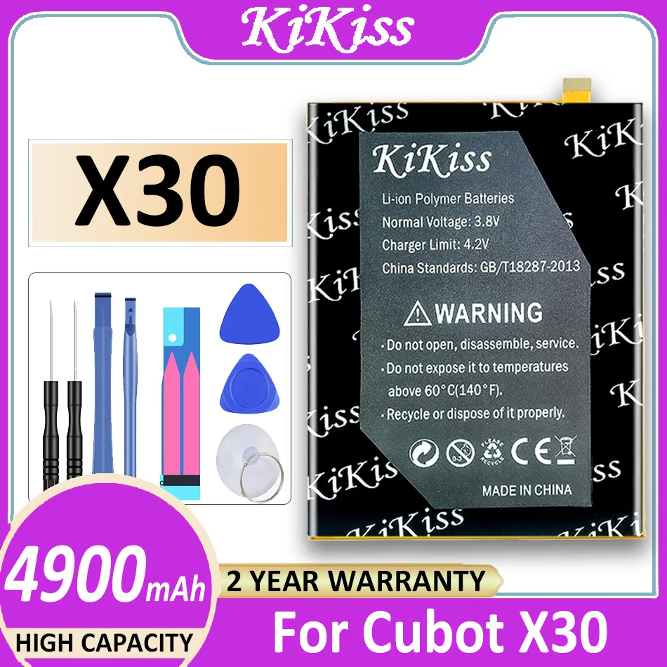 

Оригинальный аккумулятор KiKiss 4900 мАч X 30 для Cubot X30 Bateria
