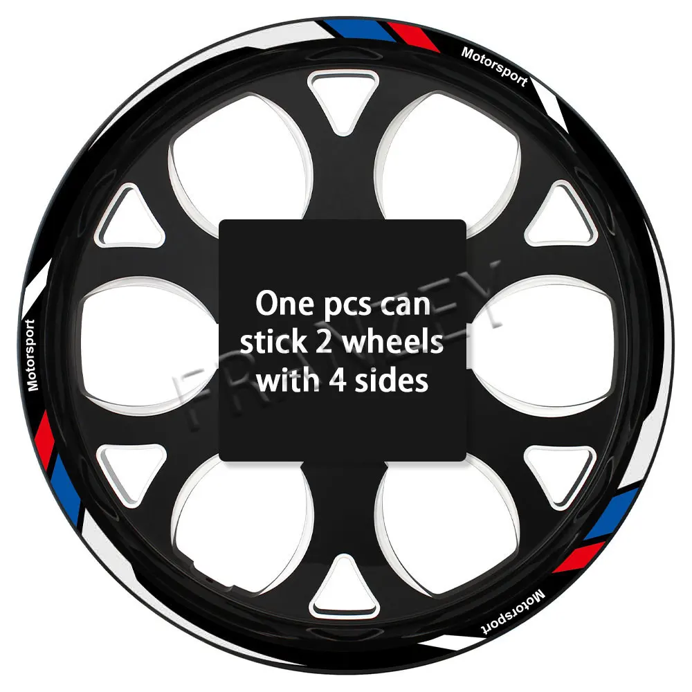 

Для F900R F800R F900XR S1000RR S1000R S1000XR R1200R R1250RS наклейка на колесо мотоцикла наклейка на обод ступицы полосатая лента аксессуары