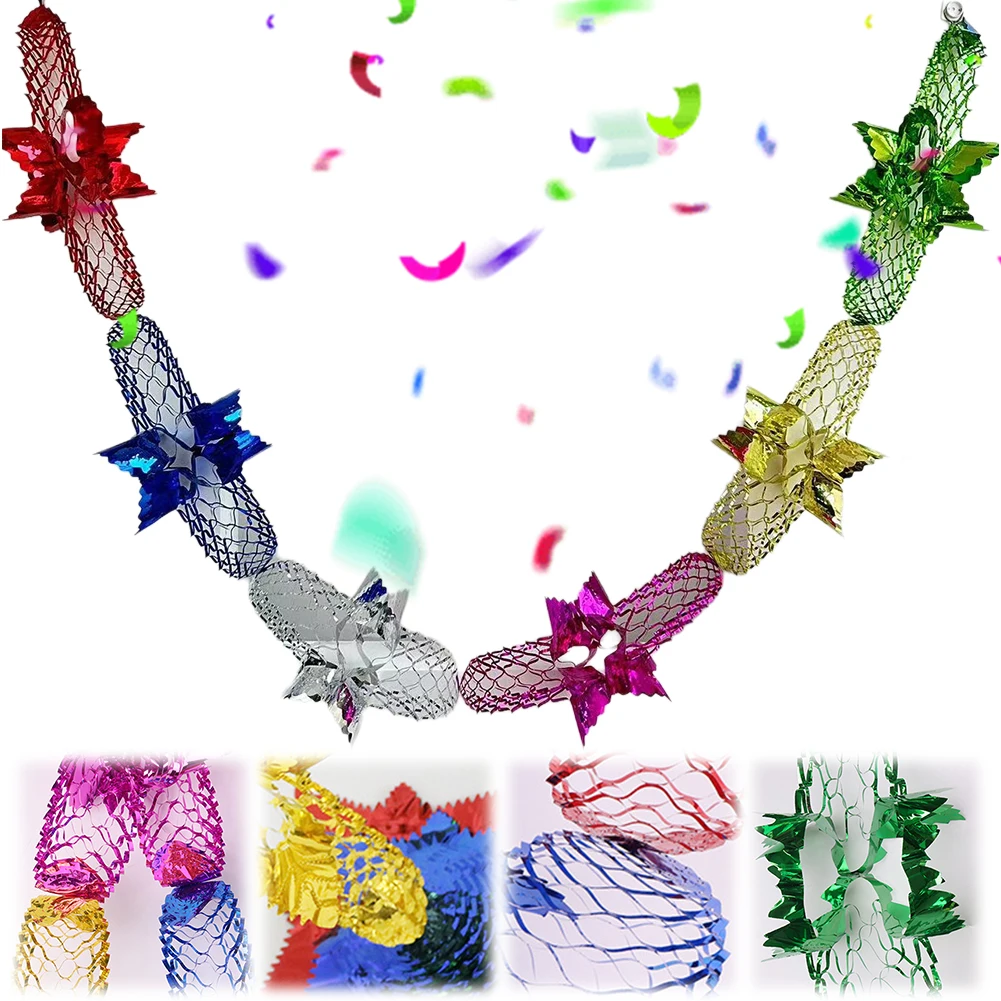 Рождественская гирлянда из фольги, потолочные украшения, гирлянды из ...