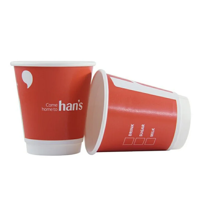 

Manufacturers custom hot sale disposable paper cup hot/cold drink single/ripple/double wall