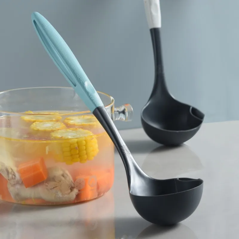 

Grease spoon hot pot soup spoon creative to go greasy kitchen household oil soup separation tool tableware oil filter spoon