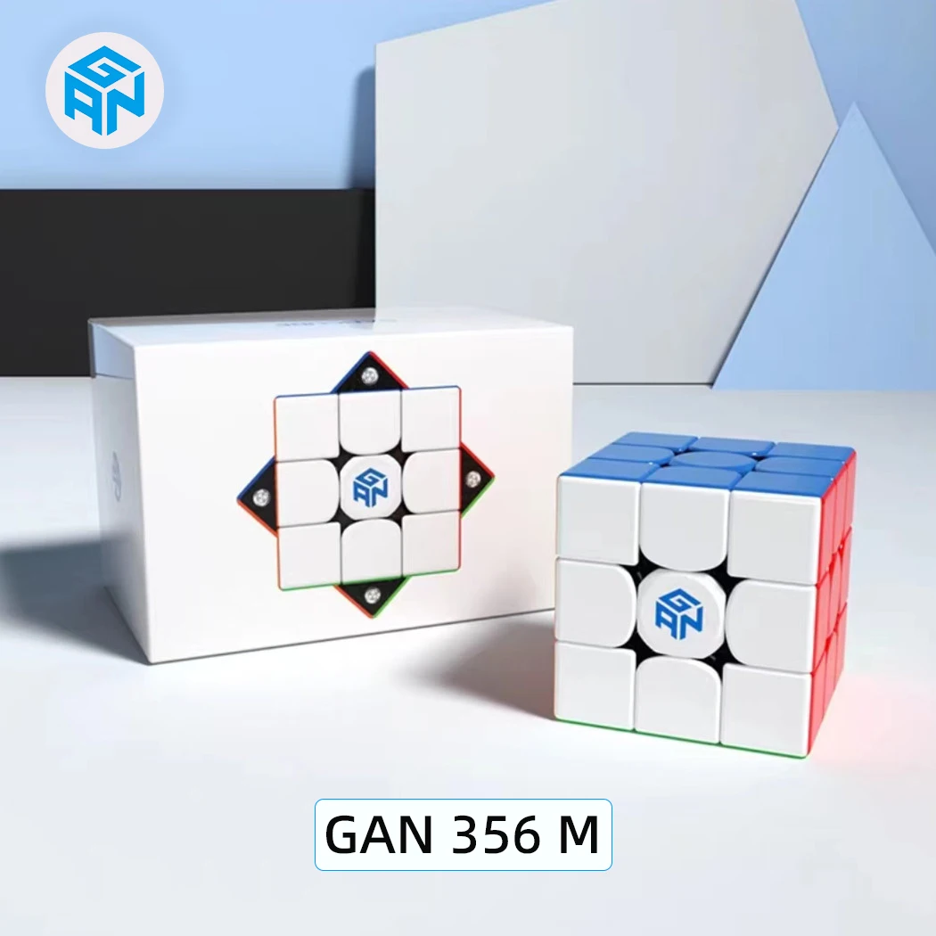 

GAN 356 m магнитные кубики 3x 3 скоростной куб gan 12 pro maglev cubo magico prefissional gan 11m pro gan 12 maglev UV puzzle gans cube