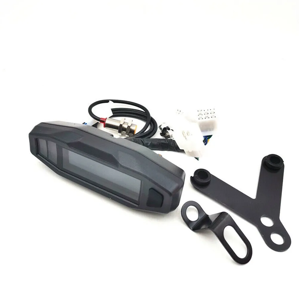

Mini Meter Speedometer Motorcycle With Bracket 1200 Rpm 199km/h Carburetor Meter Digital LCD Odometer Universal