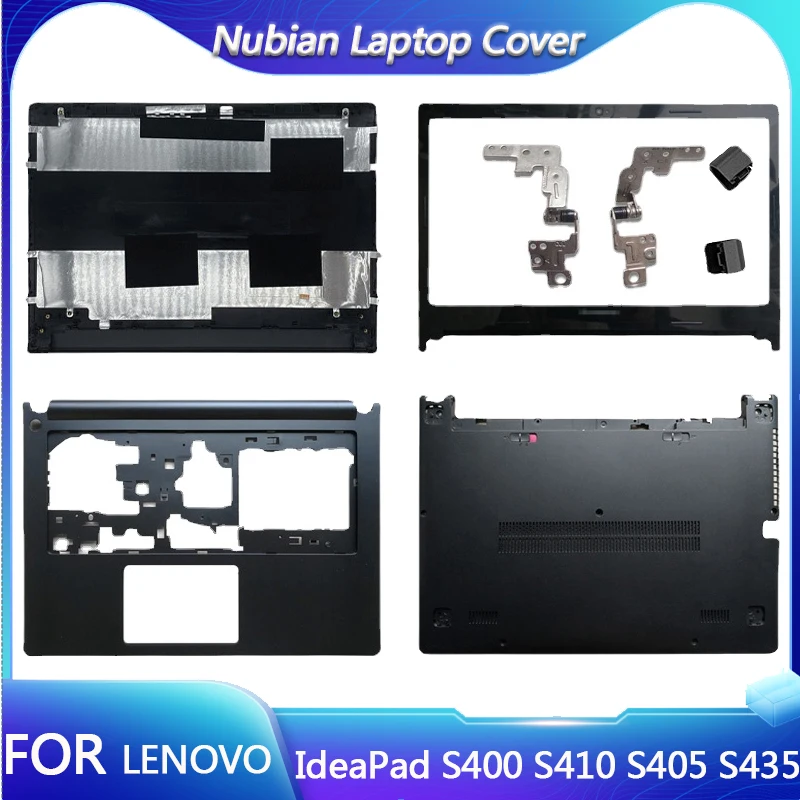 For Lenovo IdeaPad S400 S410 S405 S435 S436 Laptop LCD Back New Original Cover/Front Bezel/Hinges/Palmrest/Bottom Case NO Touch