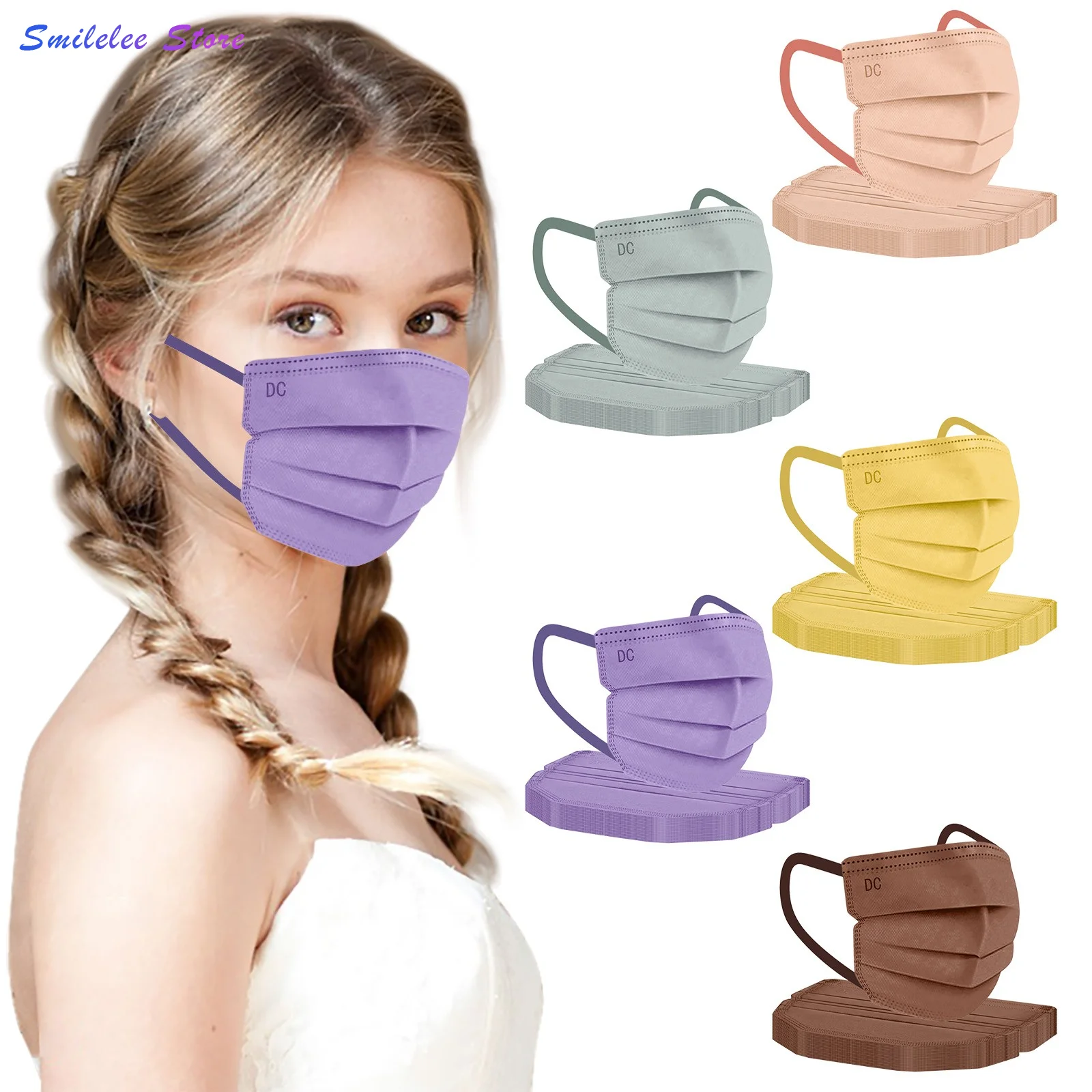 

Однотонная косметическая маска для подтяжки лица для взрослых, эффекты для тонкого лица, однотонная маска Morandi Cover Mouth, маска для косплея рот