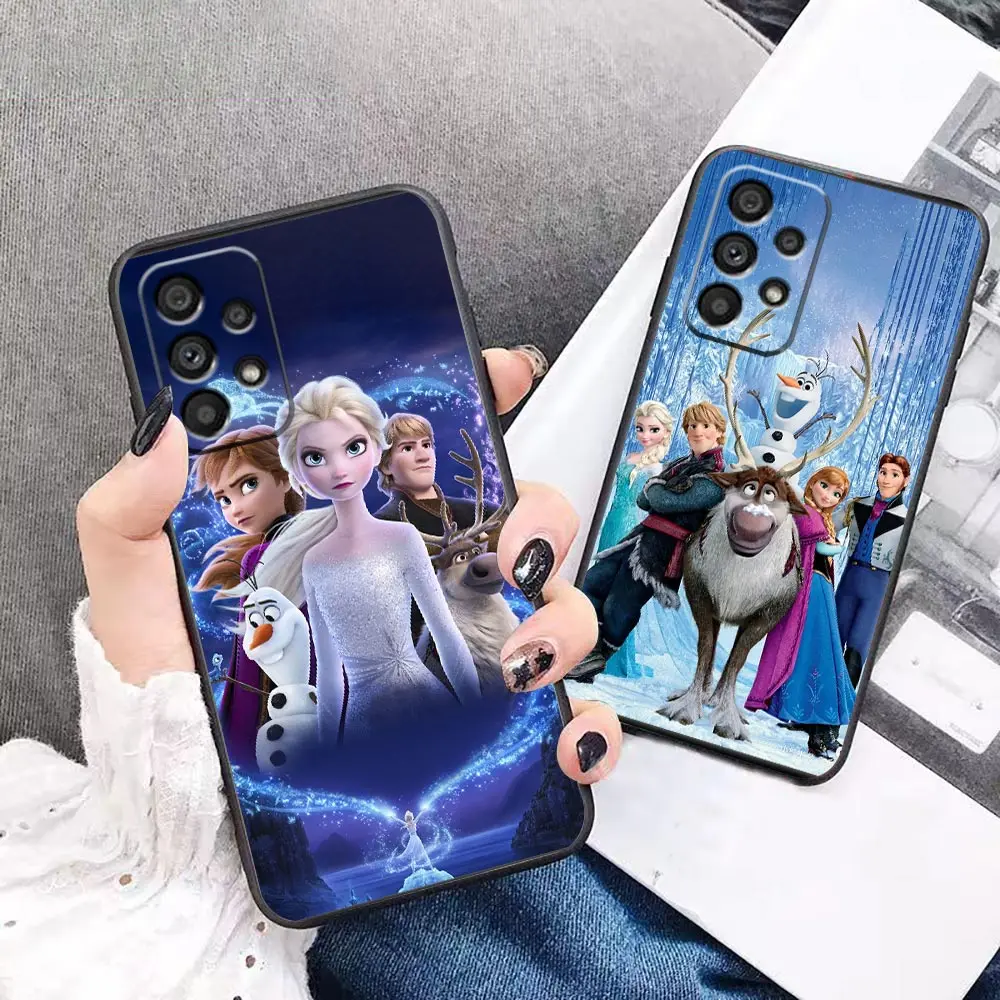 

Case For Samsung A90 A73 A71 A70 A60 A53 A52 A51 A50 A42 A33 A32 A31 A30 A23 A22 A21S A20S A14 A12 5G Case Frozen Beautiful Elsa