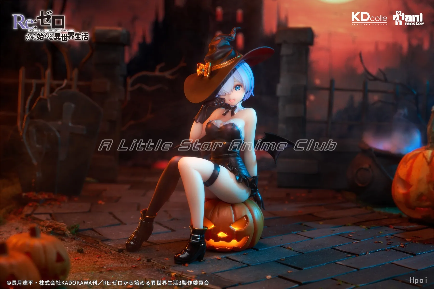 Фото В наличии оригинальная KADOKAWA KDcolle Re ZERO Starting Life in Another World RAM/REM Magic Night Magic аниме фигурка модель подарочная игрушка №5