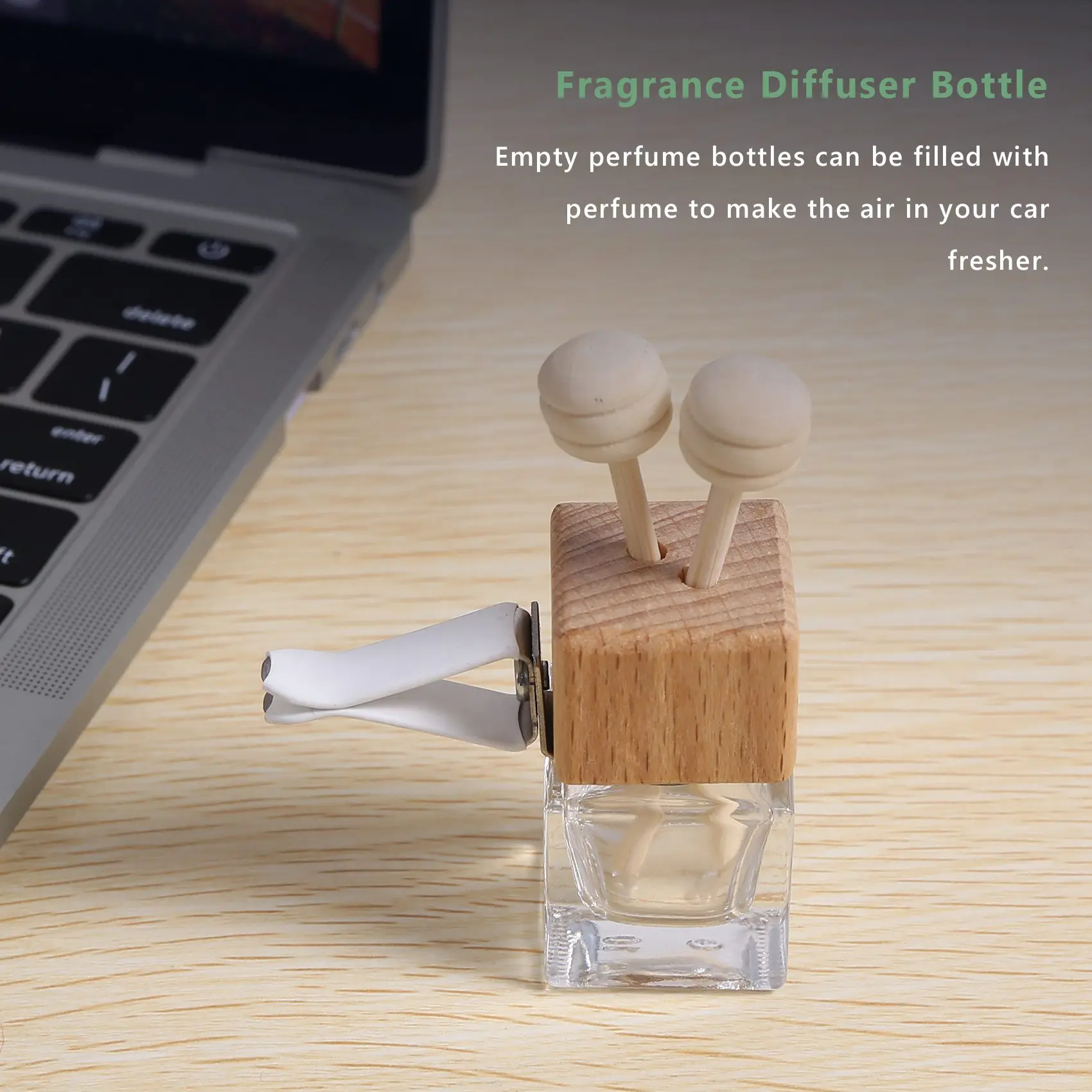 10 шт. автомобильные флаконы для духов с зажимом вентиляции