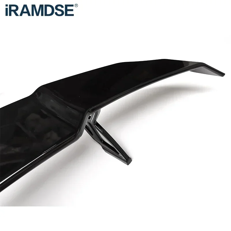 Новый! Глянцевый черный спойлер для Audi TT Type V ABS пластиковые аксессуары заднего