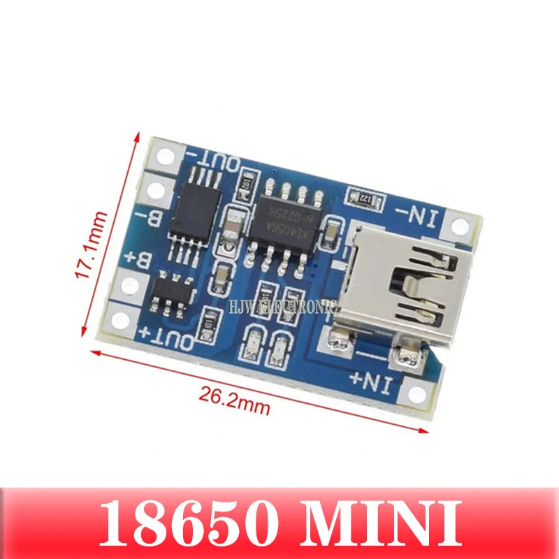 1 шт. зарядная плата TP4056 с разъемом type-c/Micro USB 5 В 1A 18650