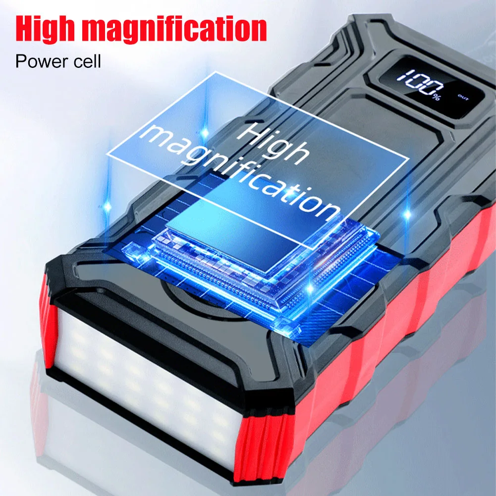 

1200A Car Jump Starter 20000mAh Portable Power Bank Battery Booster with LED Flashlight Emergency Starter for Gasoline Diesel