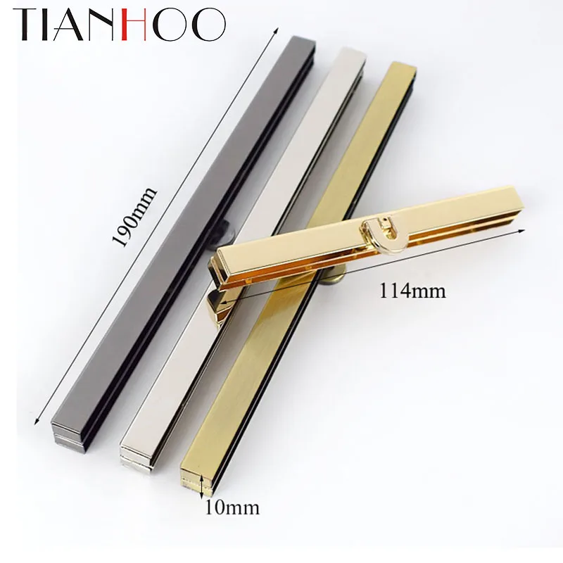 Wholesale 19cm/11.5cm Women Clutch Wallet Frame for Bags Accessories DIY Metal Purse Frame For Wallet