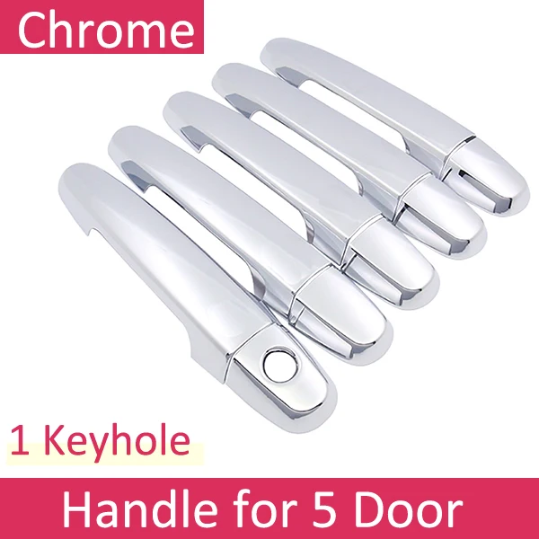 Хромированная накладка на дверную ручку для Toyota RAV4, XA30, 2006, 2007, 2008, 2009, 2010, 2011, 2012, аксессуары для стайлинга автомобилей