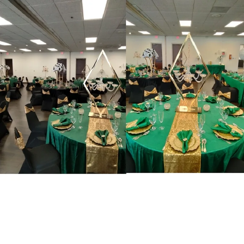 5 шт. металлические подсвечники для укравечерние свадебного стола | Дом и сад