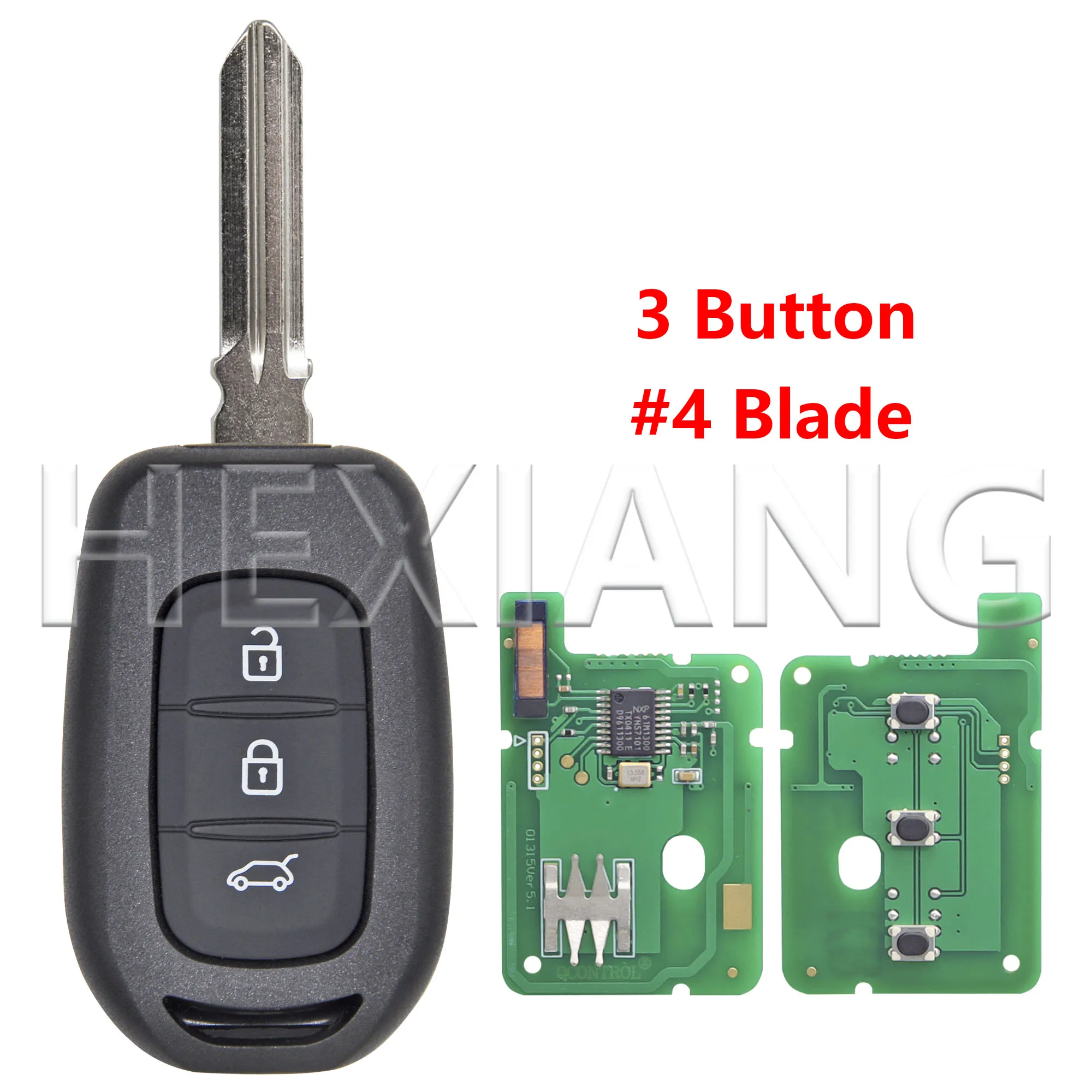 DR 4A PCF7961M 433 МГц автомобильный дистанционный ключ для Renault Dacia Sandero Logan Lodgy Dokker Clio4 Master3 Duster Vauxhall Vivaro Trafic