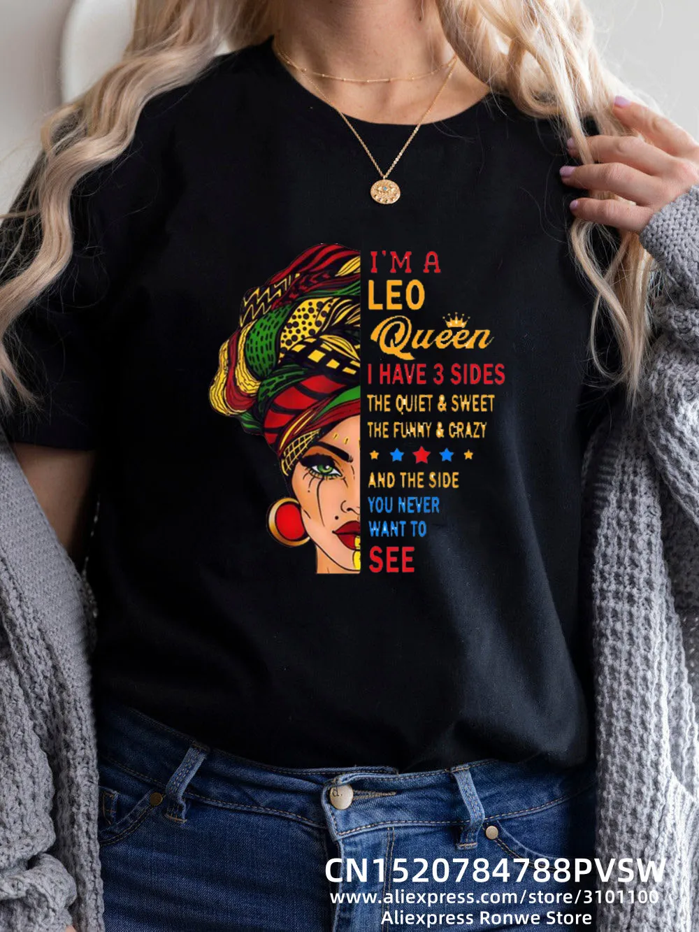 

Black Queen African Melanin Women Funny Print T-shirt Girl 90s Summer Casual Harajuku Tops Tee Female Streewear Clothes