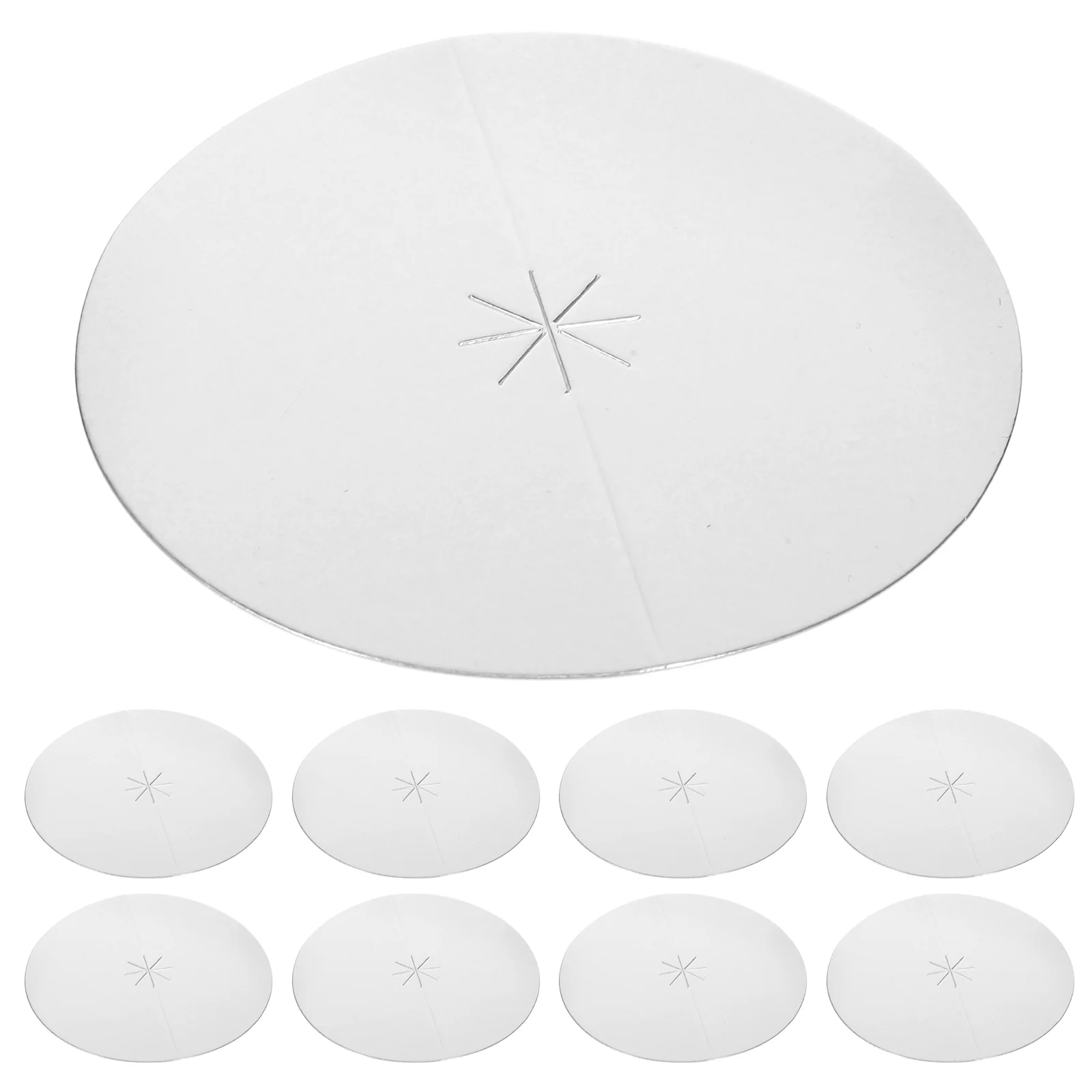 100 шт. бумажная защитная коробка для церковных свечей защитные лотки