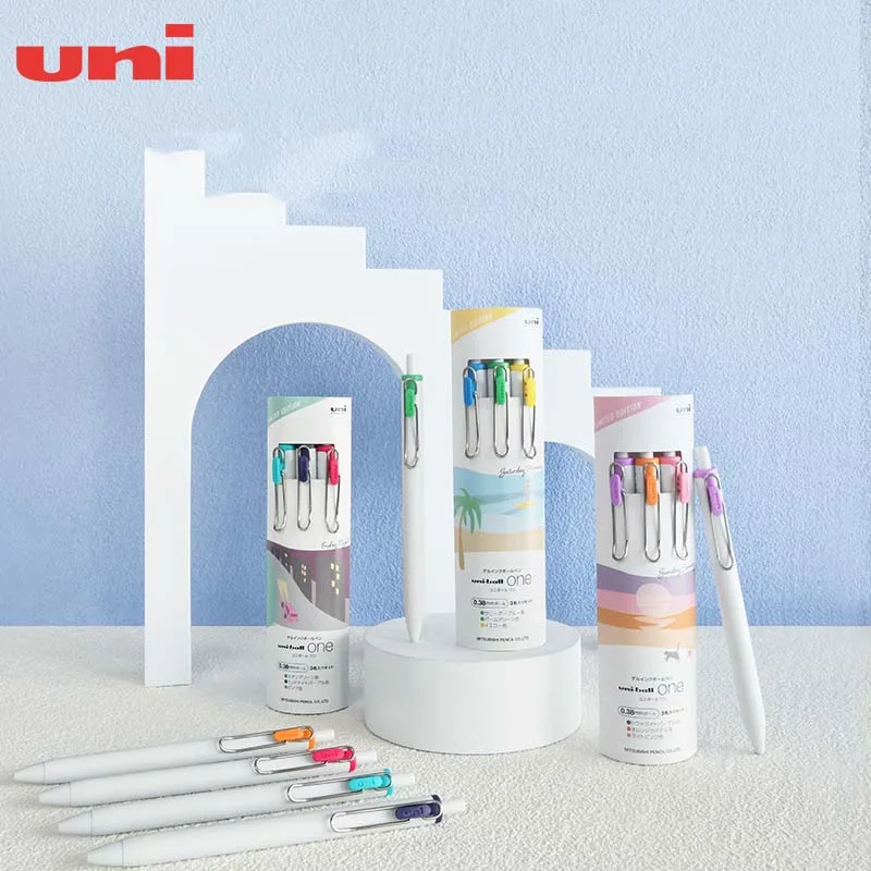 

Гелевая ручка UNI Limited 0,38/0,5 мм, маленькая, толстая, цветная ручка, для учеников, ежедневное письмо, школьные канцелярские принадлежности, Офис...