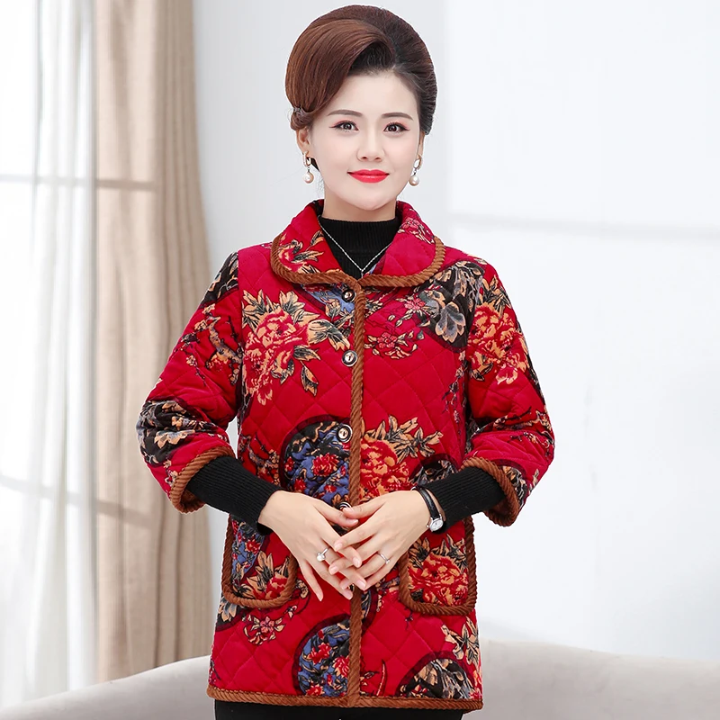 Женский жилет среднего возраста куртки новинка Осень-зима вельветовое теплое