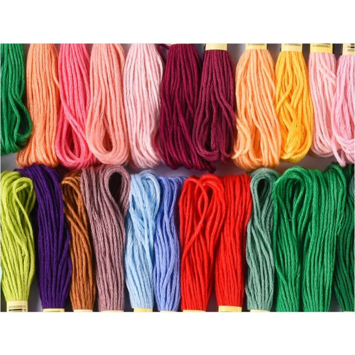 100 шт. нитки для вышивки крестиком