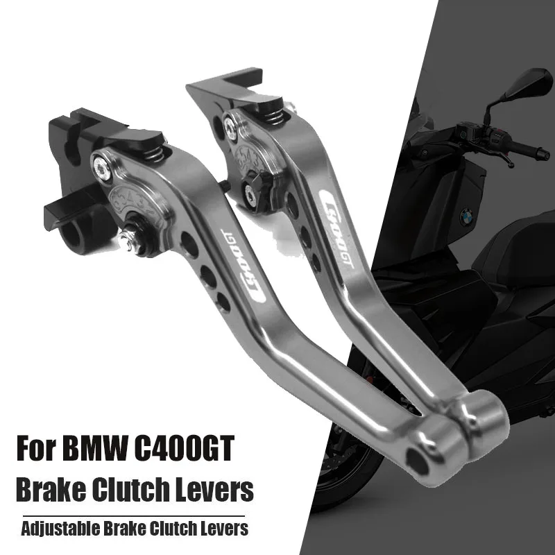 

C400GT Motorcycle Short CNC Brake Clutch Levers Handle Bar Grip For BMW C400GT C 400 GT 2018-2021