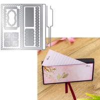 hollow with decorative patterns metal cutting die stencil scrapbook album for gift card making handcrafts decortion new 2022