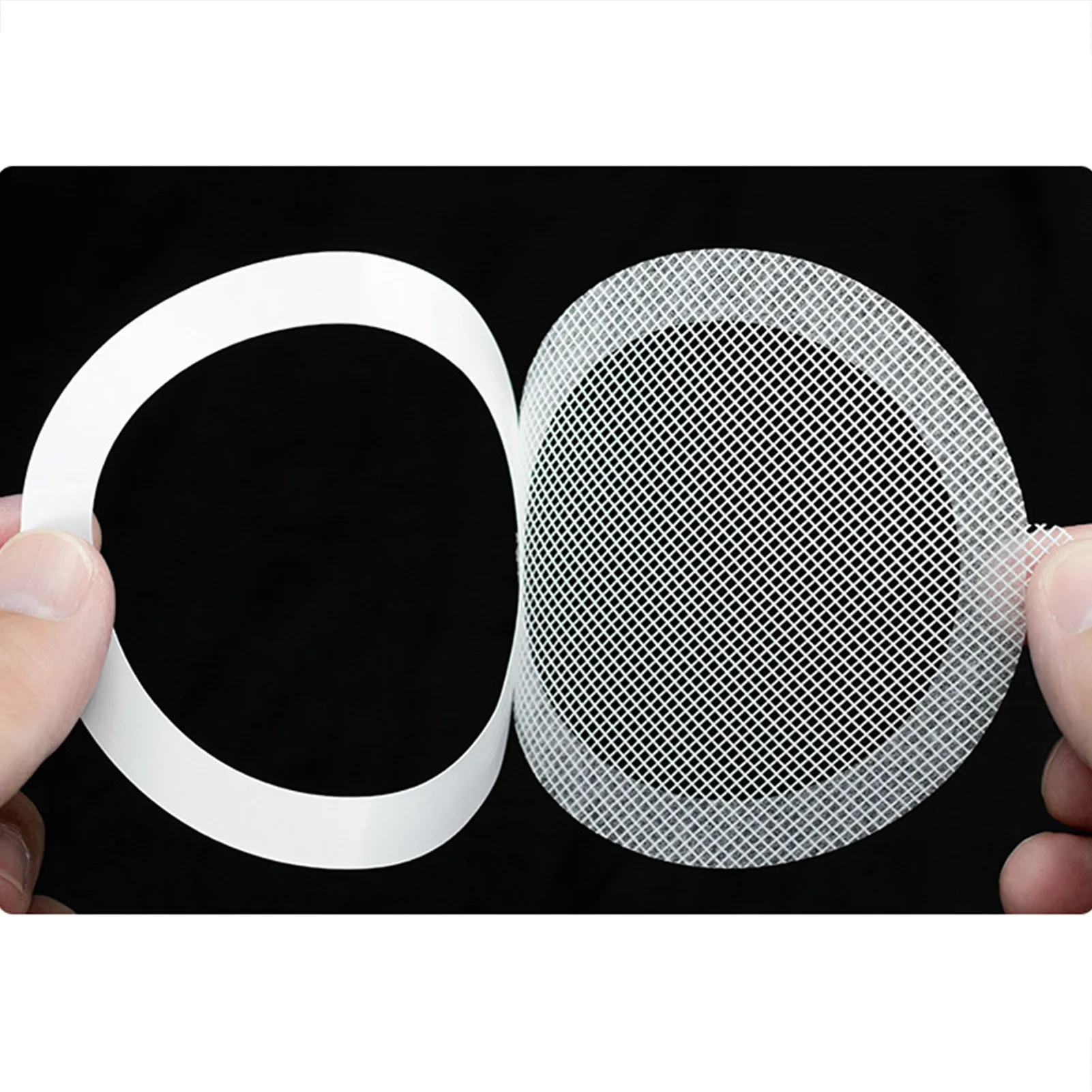 

10 PCS Disposable Hair Strainers No Residue Peel and Stick Hair Filter for Sink Bathtub