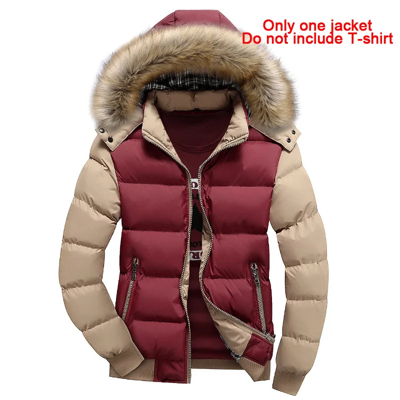 

2023 Winter Jacket Mens Windbreaker ded Men's Jackets dies Parka Coat Outerwear Men Clothing jaqueta masculino MY132