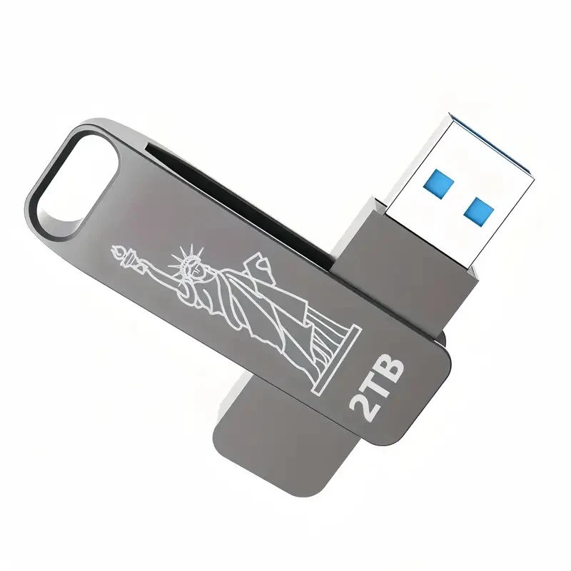 Статуя Свободы USB-накопитель 2 ТБ Hihg Speed Cle USB3.0 Stick Pendrive Металлическая память U-диск