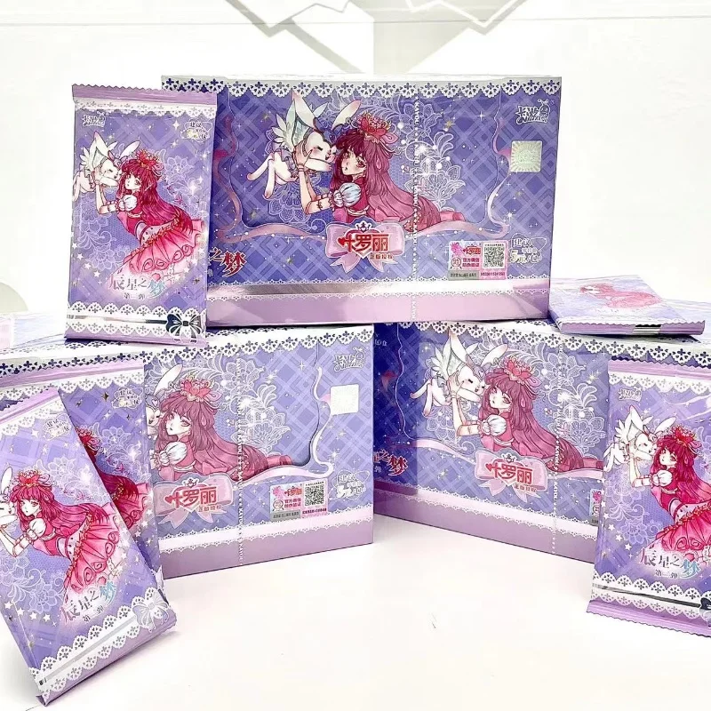 Фото KAYOU натуральная карта Yeloli Dream of Chenxing Crystal Diamond Pack, полная серия, милая карта принцессы, коллекционные карты аниме, подарочная игрушка №5
