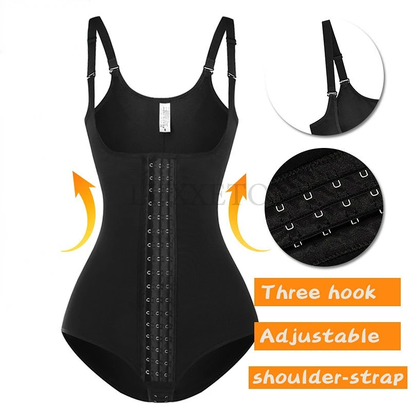 

Body Shaper Women Waist Trainer Butt Lifter Flat Stomach Slimming Binders Bodysuit Sheath Belly Pulling Corset Panties Shapewear