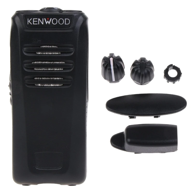 

Front Cover Housing with Volume Channel Knobs Kit Fit for kenwood Walkie-Talkie NX340 NX240 Radio Accessories