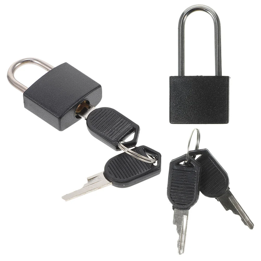 Small Brass Lock Mini Padlock Locks Key Padlocks Keys Locker Diary Metal Luggage
