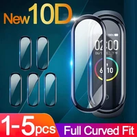 film for xiaomi mi smart band 6 5 4 full curved watch film for soft screen protective watch accessories xiaomi official store