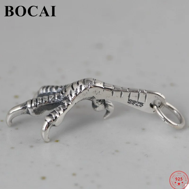 Подвески BOCAI из настоящего серебра S925 пробы 2022 рождественский подарок новая мода