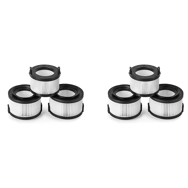

6X Replacement HEPA Type Main Filter & Pre Filters For HERAN HVC 45EP050/Vortexiq 40-RF Wet Dry Vacuum Cleaner