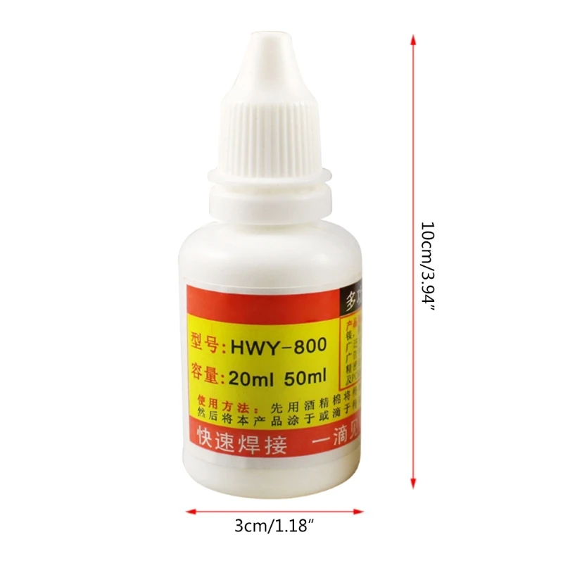 

Stainless Steel Flux Soldering Stainless Steel Liquid Solder For Nickel Copper Iron Zin Plate Welding Water Liquid Flux