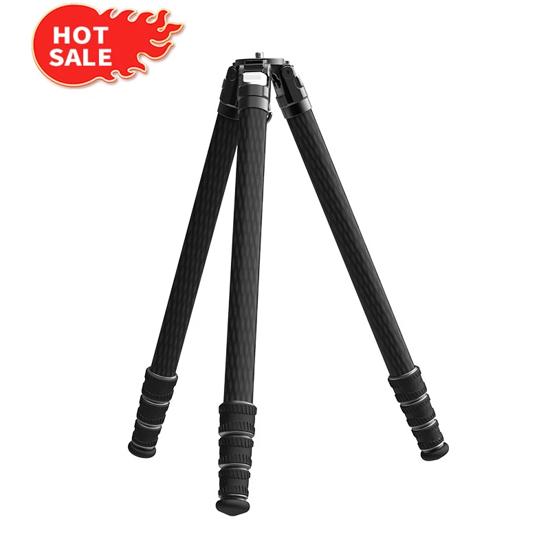 

Max Height 1611mm Professional Carbon Fiber Tripods with 4 Sections Lightweight Camera DSLR Tripod Stand