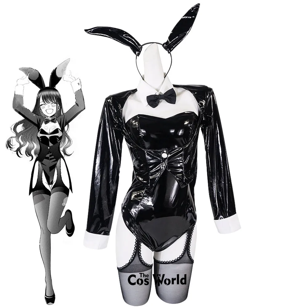 

Sono Bisque Doll Wa Koi Wo Suru Kitagawa Marin Sexy Bunny Rabbit Girl Uniform My Dress-Up Darling Anime Cosplay Costumes